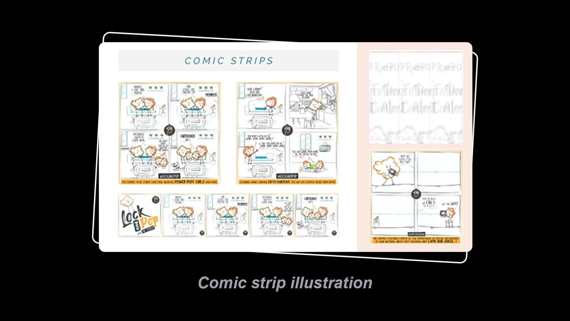 Lockdown Pop Comic Series